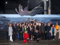 Alexandre Willaume, Maria Erwolter, Clara Rosager, Lucas Lynggaard Tønnesen, Yann Gael, Maciej Musiał, Steffi Ackermann, Isaak Dentler., vorne: Jantje Friese und Baran bo Odar