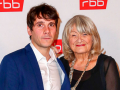 Thomas Guené und Alice Sophie Schwarzer -  Fototermin und Preview Film Alice über das Leben von Alice Schwarzer