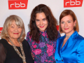 Alice Sophie Schwarzer, Katia Fellin, Nina Gummich (Hauptdarstellerin Alice) -  Fototermin und Preview Film Alice über das Leben von Alice Schwarzer