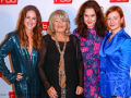Vidina Popov, Alice Sophie Schwarzer, Katia Fellin und Nina Gummich (Hauptdarstellerin Alice) -  Fototermin und Preview Film Alice über das Leben von Alice Schwarzer