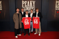 Carl Klaus, Andrej Ilic, Josip Juranovic, András Schäfer, Aljoscha Kemlein - Fußballspieler 1. FC Union Berlin -  Berliner Premiere Peaky Blinders – The Immortal Man