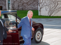 König Charles III.  Ankuft im Kanzleramt