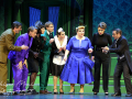 Jörg Seyer als Oberst von Gatow, Max von Pufendorf als Professor Bloom, Katharina Blaschke als Frau Weiß, Matthias Britschgi als Mr. Green, Johanna Asch als Yvette, Mackie Heilmann als Mrs. Peacock, Lilian Siebert zur Premiere Sophie Berner als Madame Roth, Boris Aljinovic als Wadsworth -  Fotoprobe Cluedo – Das Mörderspiel