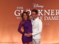 Peer Kusmagk mit schwangerer Freundin Janni Hoenscheid - Premiere Disneys DER GLÖCKNER VON NOTRE DAME