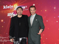 David Garrett, Geiger, Musiker und Kai Pflaume, Moderator -  Aufzeichnung, Klein gegen Groß - Das unglaubliche Duell, Sendung 31.10.26 - Fototermin „Klein gegen Groß - Das unglaubliche Duell“ - Die 15-Jahre-Jubiläumsshow, Studio Berlin Adlershof - Studio H, Berlin, 18.10.26