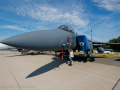 Boing  (vorm. McDonnell Douglas) F-15E Strike Eagle - U.S. Airforce -  ILA 2022 Internationale Luft- und Raumfahrtausstellung Berlin in Brandenburg