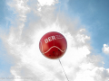 Feature: Ballon des BER Flughafen Berlin - Brandenburg -  ILA 2022 Internationale Luft- und Raumfahrtausstellung Berlin in Brandenburg