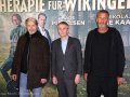 Mads Mikkelsen, Thomas Østrup Møller, Königlich Dänische Botschaft Botschafter in Berlin, Regisseur Anders Thomas Jensen -  Berlin-Premiere Therapie für Wikinger