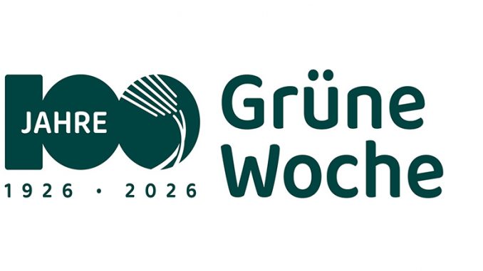 Logo 100 Jahre Grüne Woche // Messe Berlin