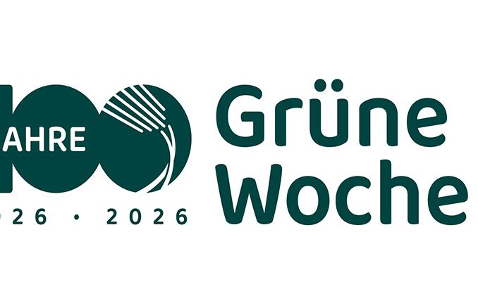 Logo 100 Jahre Grüne Woche // Messe Berlin