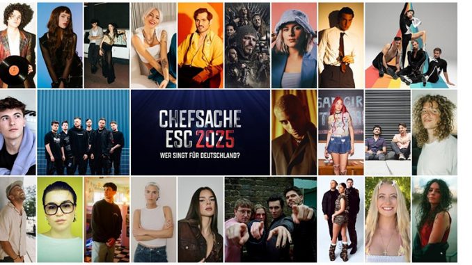 ESC2025 ESC Vorentscheidkandidaten 2025 - Quelle: RTL