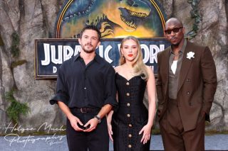 Gareth Edwards, Jonathan Bailey, Scarlett Johansson, Mahershala Ali Gareth Edwards, Jonathan Bailey, Scarlett Johansson, Mahershala Ali