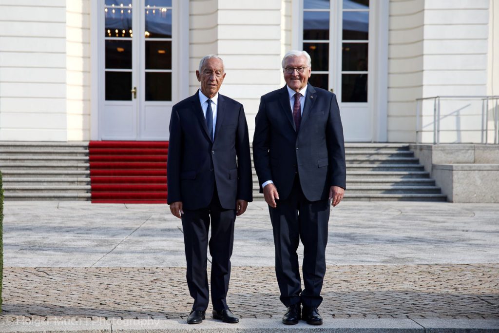 Bundespräsident Frank-Walter Steinmeier und S.E. Marcelo Rebelo de Sousa Präsident der Portugiesischen Republik - Quelle: Holger Much