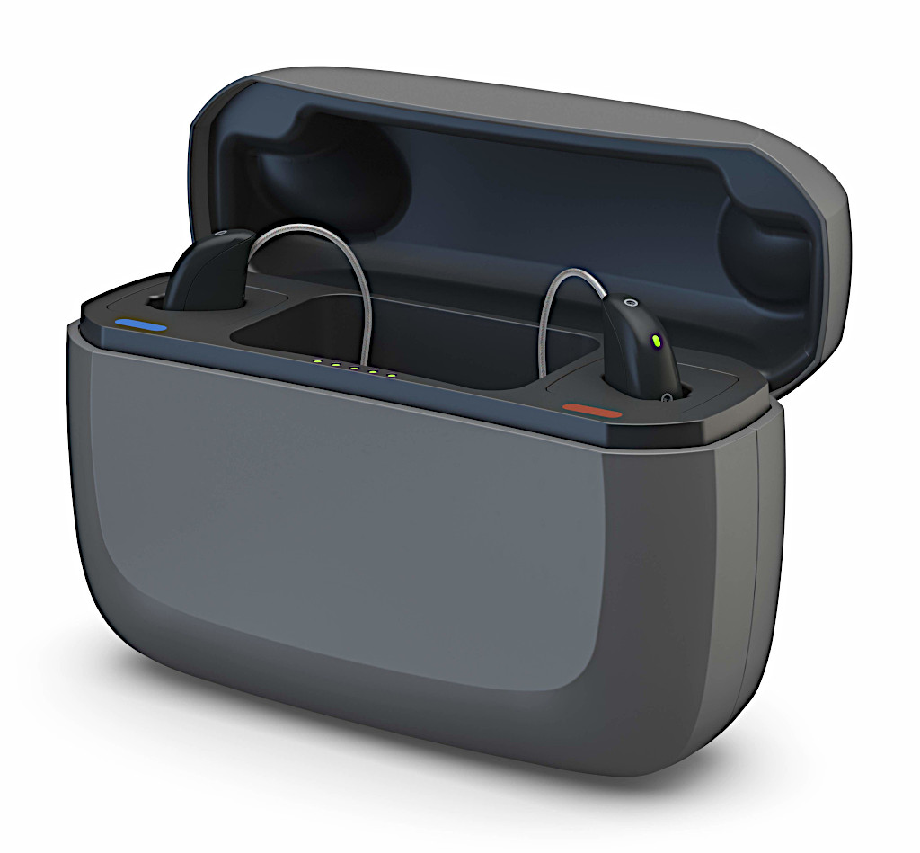 ReSound Vivia Premium Charger with microRIE rendering