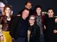 Katharina Stark, Peter Kurth, Sebastian Schwarz, Agnieszka Holland, Idan Weiss und Carola Schuler | Deutschlandpremiere Franz K. | Quelle: Holger Much