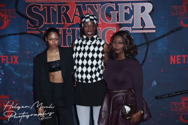 Maureen Adim, Toni Dreher-Adenuga, Temi Dreher-Adenuga – Fan-Event Stranger Things Staffel 5