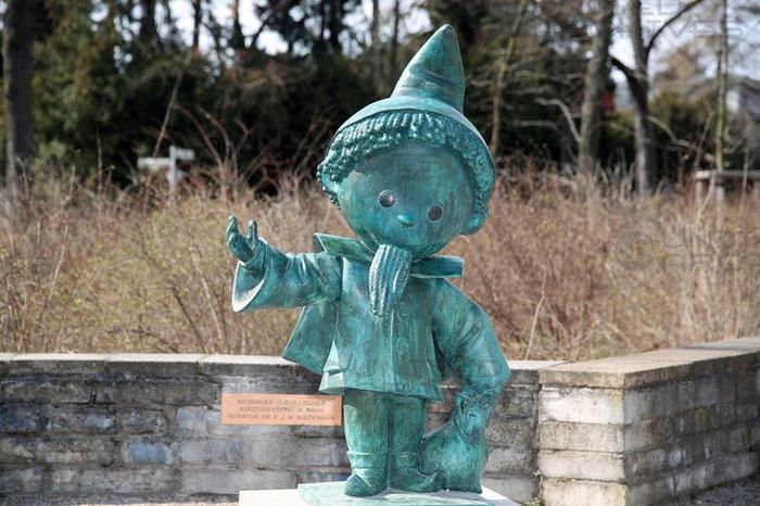 Sandmännchen Denkmal. Bezirk Marzahn-Hellersdorf / Holger Much Photography