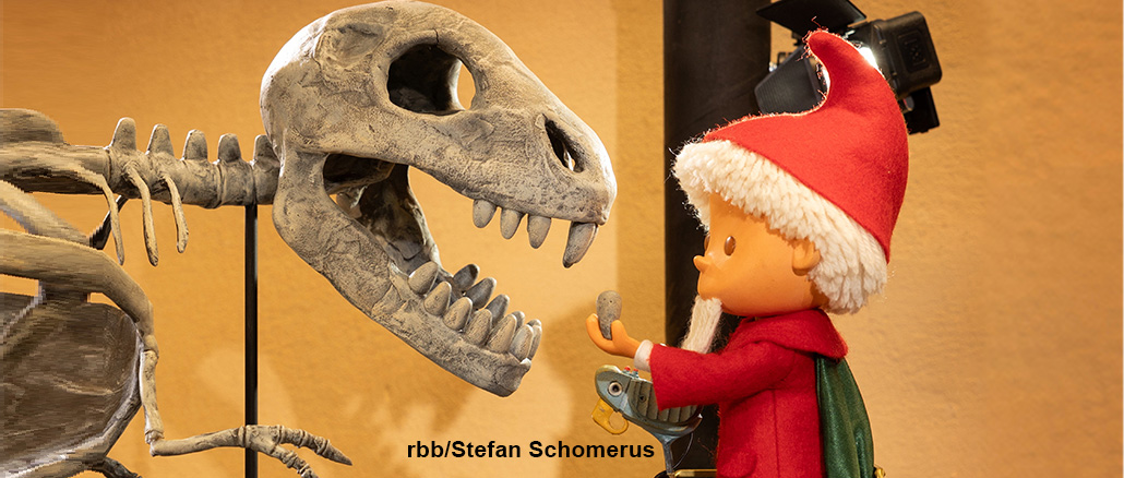 Das Sandmännchen im Naturkundemuseum // rbb/Stefan Schomerus
