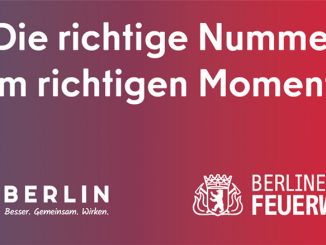Logo Quelle. Berliner Feuerwehr und Kassenärztliche Vereinigung Berlin