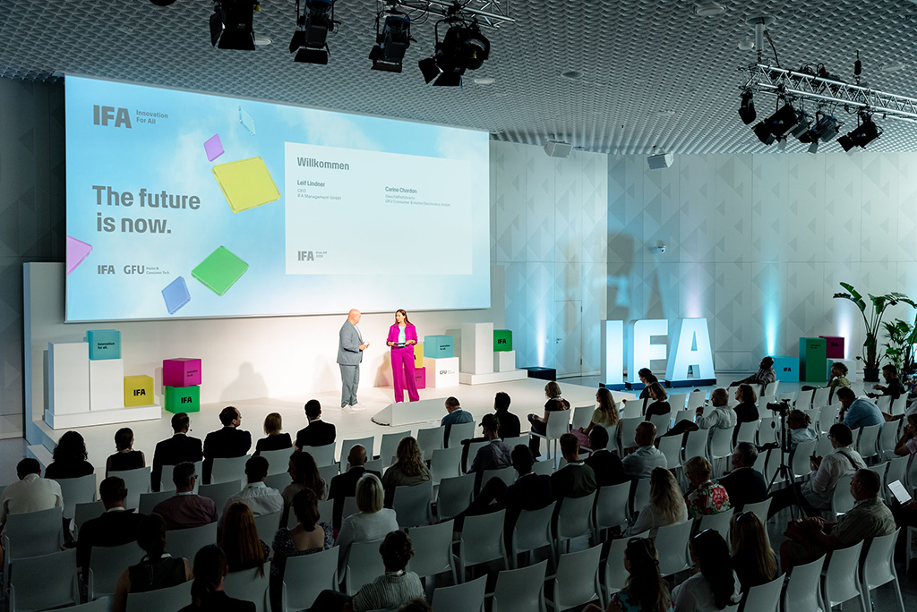 Vortragssaal IFA Kick off Quelle: Messe Berlin