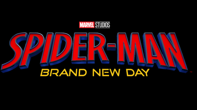 Spider-Man Titel A Brand new Day © 2026 Sony Pictures Entertainment Inc. All Rights Reserved.