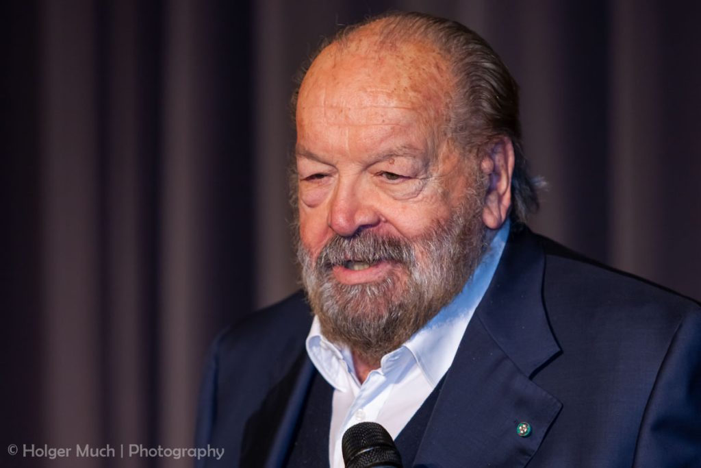Carlo Pedersoli (Bud Spencer) bei der Vorabvorstellung der ARTE Doku "Bud's Best" 06.03.12 Berlin, Kino Babylon | Carlo Pedersoli (Bud Spencer) in the preliminary presentation of the ARTE documentary "Bud's Best" 06:03:12 Berlin Cinema Babylon