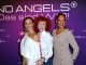 Die No Angels Sandy Mölling, Jessica Wahls und Lucy Diakovska auf dem Roten Teppich der nicht rot war [C] Holger Much]
