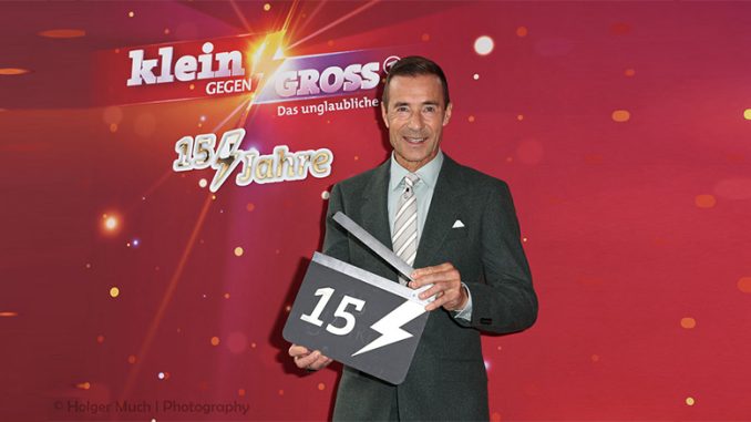 Kai Pflaume: 15 Jahre "Klein gegen Groß – Das unglaubliche Duell" [C] Holger Much